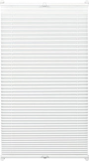 Rolgordino Visibile da Fuori Bianco 40 x 130 Cm (LxAltezza) con Supporti e Guide per Finestre e Porte Schermo Fissato