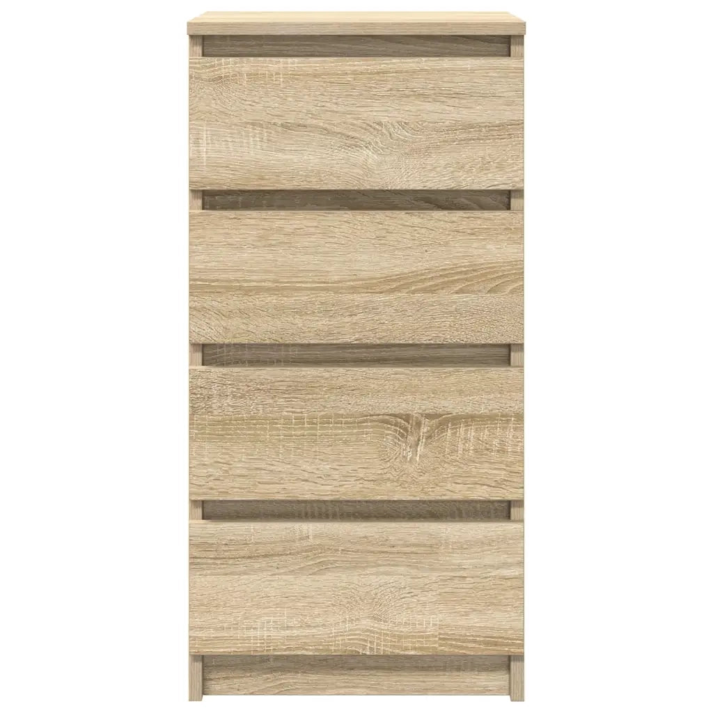 Credenza | Madia | Buffet da pranzo | Armadio da pranzo Rovere Sonoma 37,5x35x76 cm in Legno Multistrato