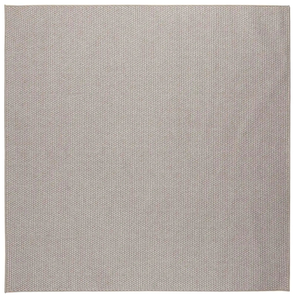 Tappeti per area LUGO Crema e Taupe 120 x 120 cm Poliestere 42022707