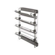 Appendiabiti estraibile Quartz, Tecnoplastica e Alluminio, Titanio