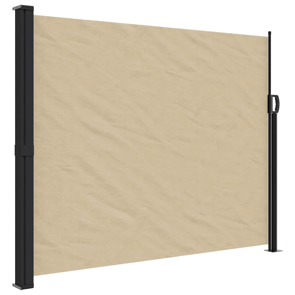 Tenda da Sole | Tenda laterale Retrattile Beige 170x300 cm