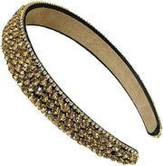 Accessorio per capelli con strass in cristallo di lusso per donne