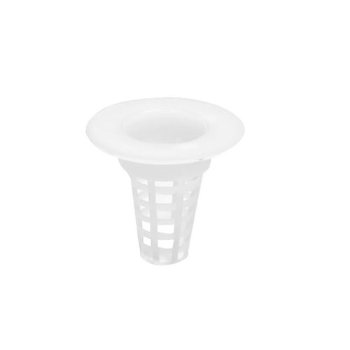 GRIGLIA IN POLIETILENE PER LAVABO- Diam.  2,7 - 4,5 cm- DH- pezzi 1