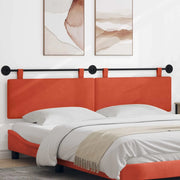 Testiera sospesa Rosso Arancio Tessuto in Cords 42031842