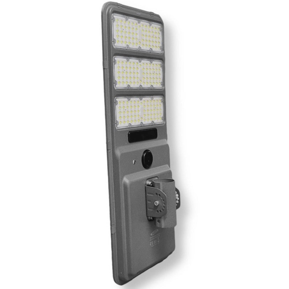 Trade Shop - Lampada Stradale Led Lampione Ip65 Con Pannello Solare Sensore Movimento Luce 6500k Tr-600w -