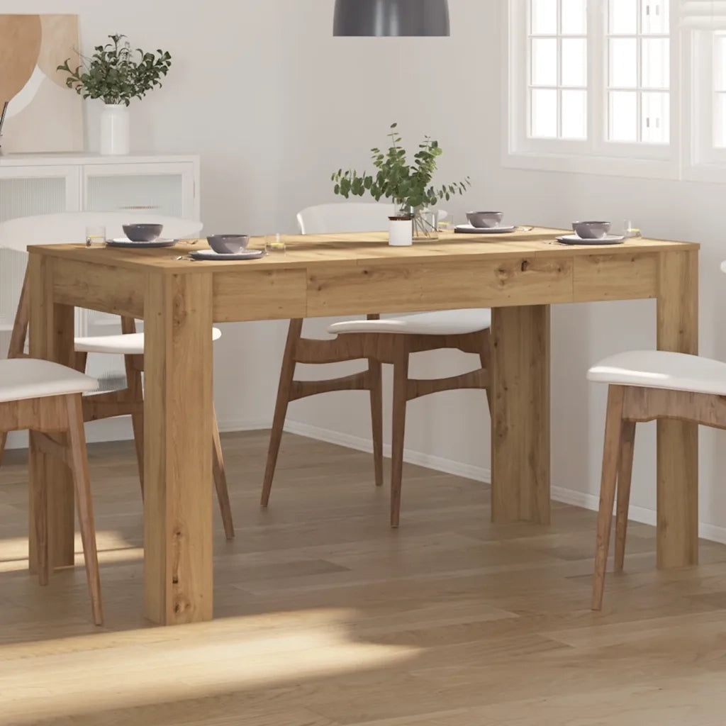 Tavolo Pranzo | Tavolo da cucina Artigianale 140x74,5x76 cm Legno Multistrato