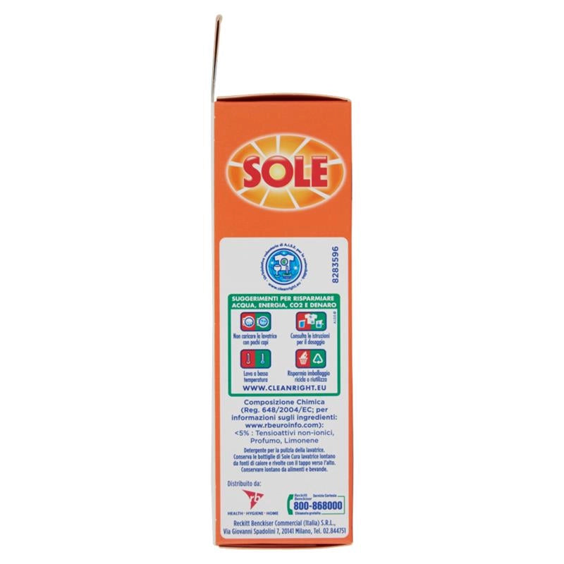 SOLE CURA LAVATRICE 250MLX2 FLACONI MEGA PACK
