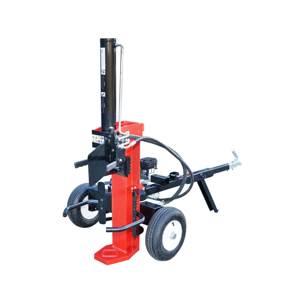 Spaccalegna verticale con motore a benzina da 208 cc, potenza di spacco 22 t, tronco 610x400 mm Breckner Germany