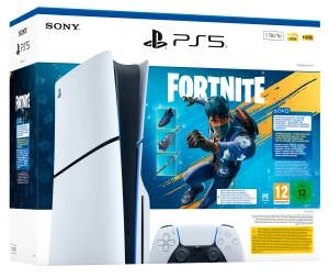 Sony console ps5 slim echassis    + fortnite flowering chaos - 711719021711