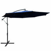 Ombrellone da giardino ASTER con protezione UV in colore blu scuro peso 12,1 kg dimensioni 300x300x245 cm