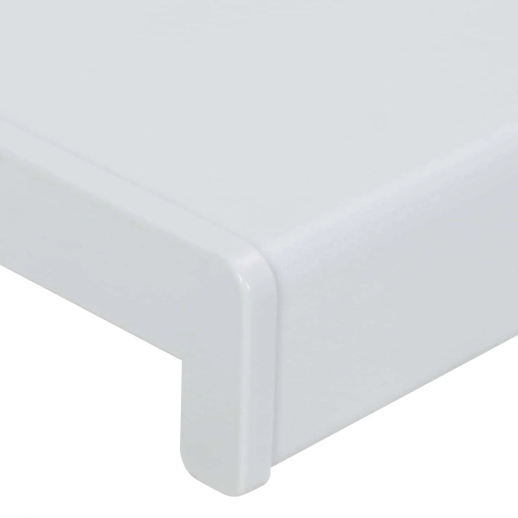 Soglia della Finestra Bianco 100 x 35 x 4,5 cm PVC 42046812