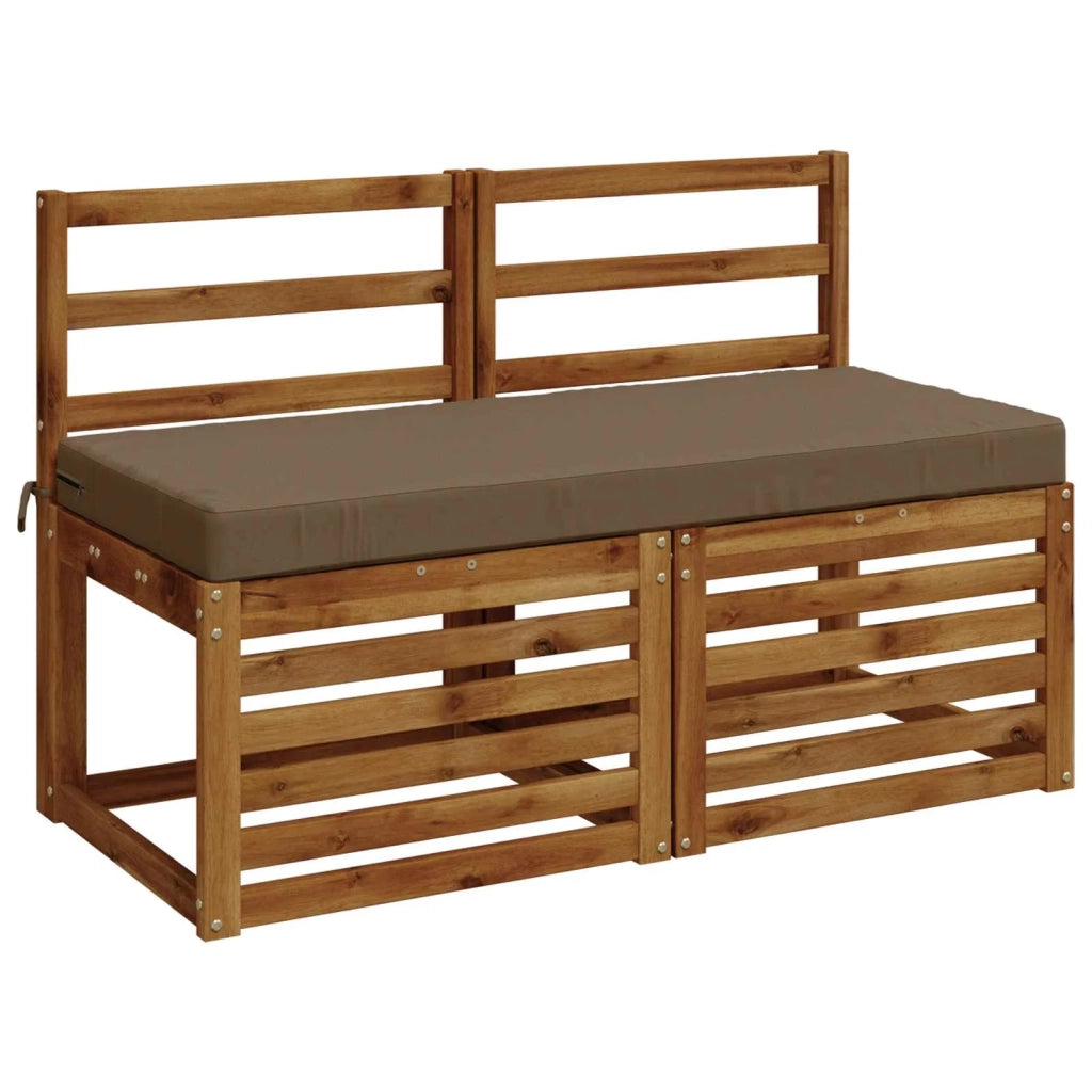 Cuscino per panchina SOEST 100% Poliestere Tortora 950186