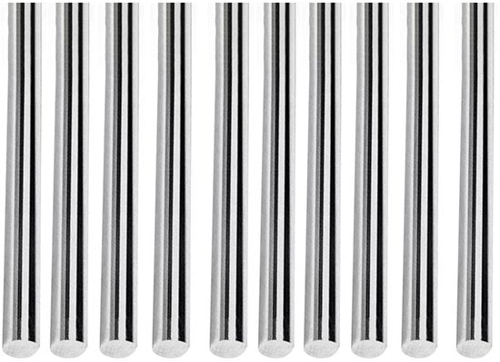 Stabili in acciaio inox 304, 10 pezzi, resistente alla ruggine, duraturo, a barra di acciaio, per costruzione/industria.