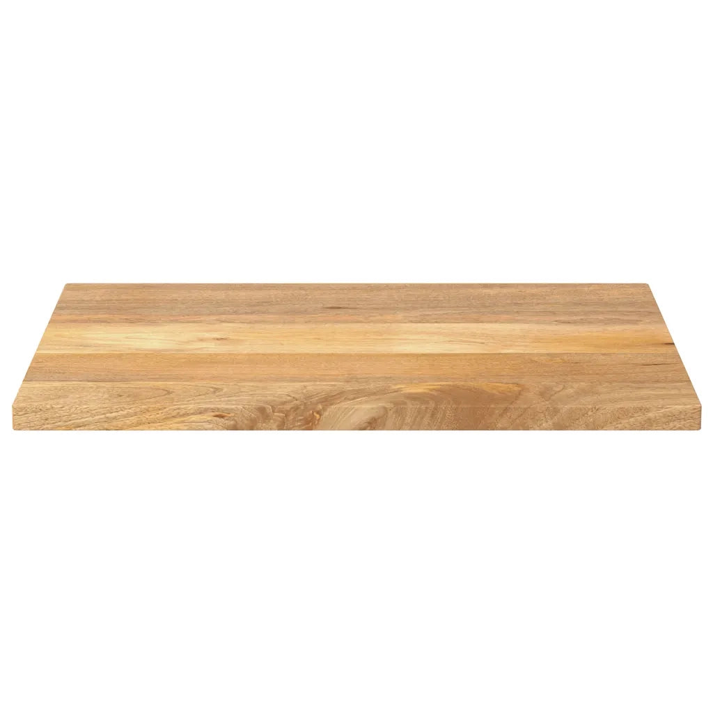 Piano per Tavolo 90x50x3,8 cm Rettangolare Legno Massello Mango 371525