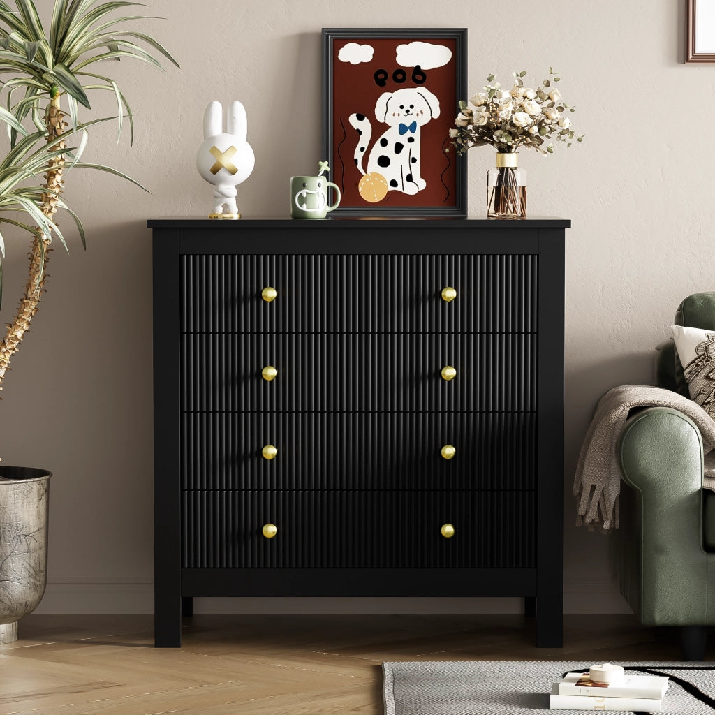 Credenza con Ante Speciali, Ganci e Cassetti ¨C Xylo ¨C Bianco/Legno