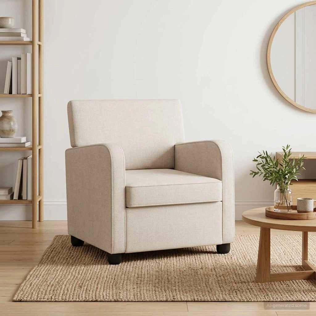 Poltrona Crema Chenille 42043441