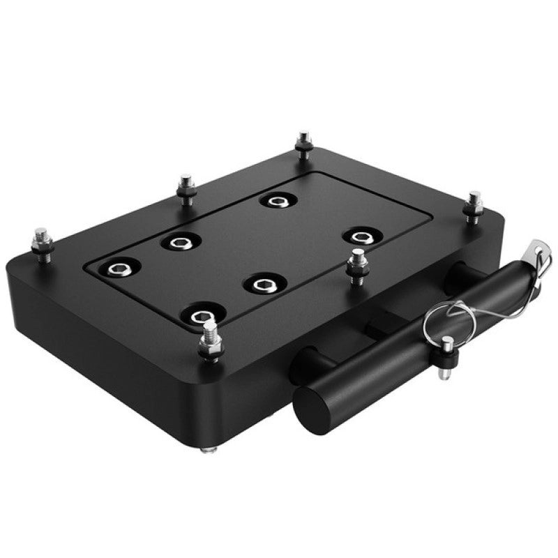 STAFFA IMPIEGHI GRAVOSI BIANCA HEAVY DUTY BRACKET RECON ALLUMINIUM BLACK