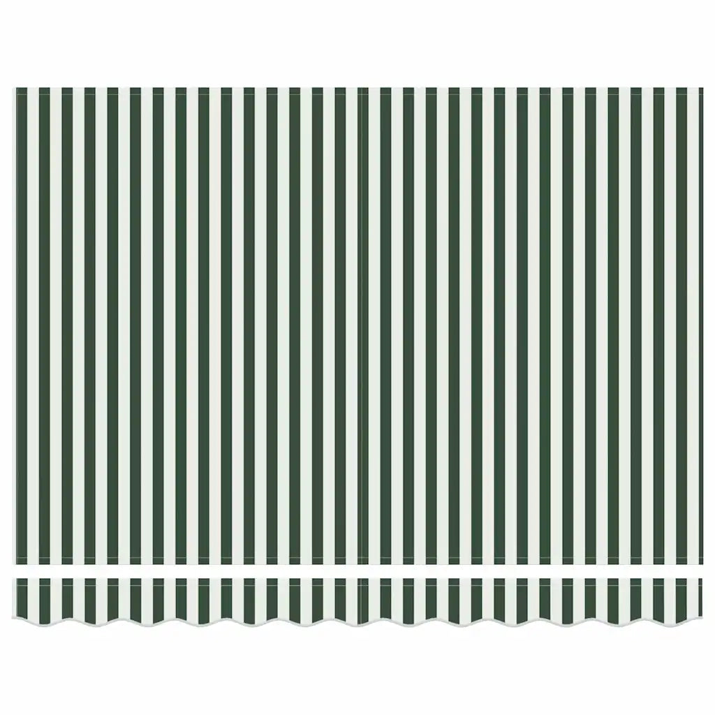 Tenda da Sole | Tenda parasole Verde e Bianco 300 x 250 x 165 cm Poliestere