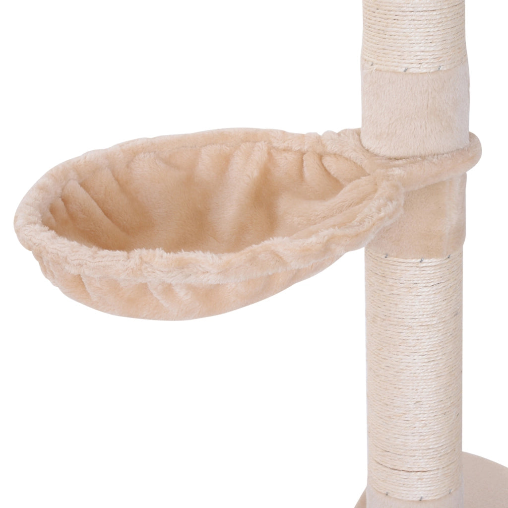 TIRAGRAFFI da soffitto regolabile H230-260 cm Beige in compensato
