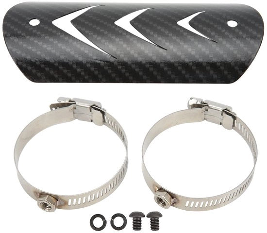 Sottosistema di scarico per motocicletta - Materiale in acciaio inox - Resistente alle collisioni - Leggero - Installazione facile - Sottosistema di scarico