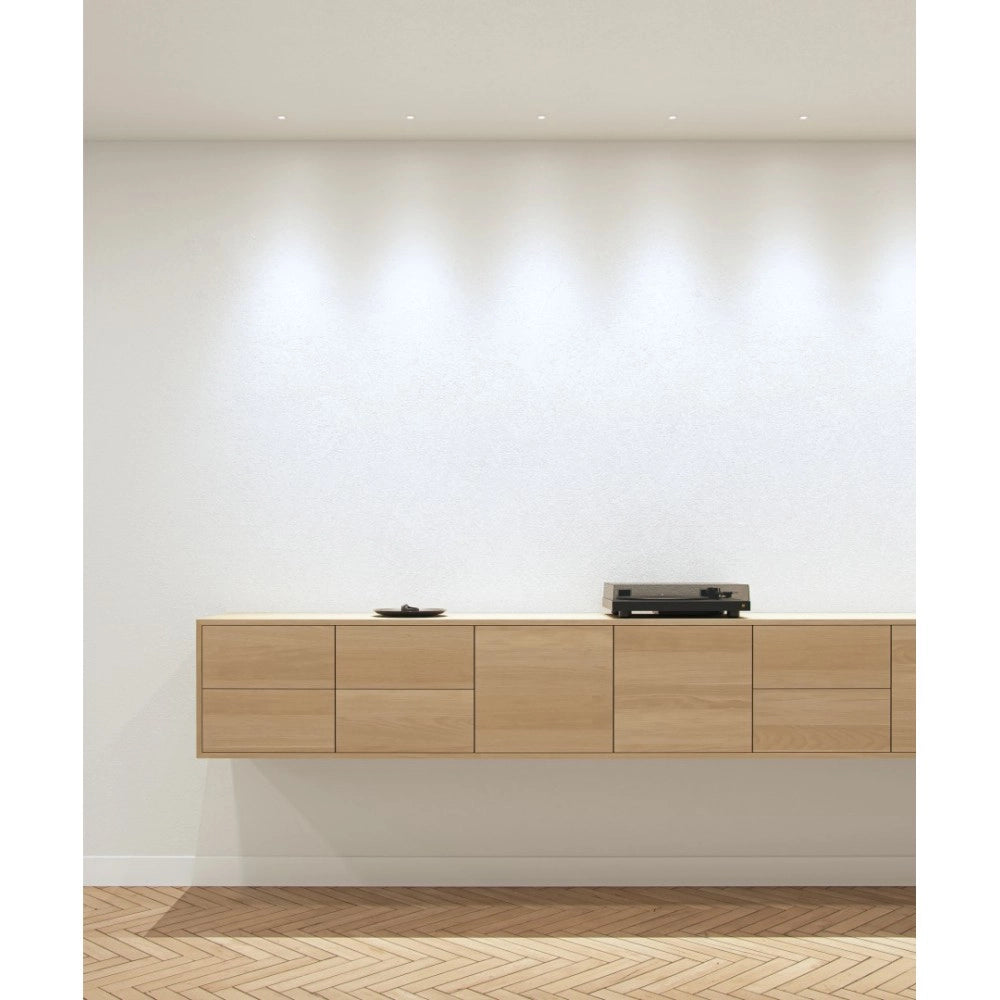 Nano Pulsar Sq Recessed - Faretto da incasso per interni 3.5W Fascio 30° Nero Opaco Punto luce piccolo 35mm 3000K - Beneito & Faure