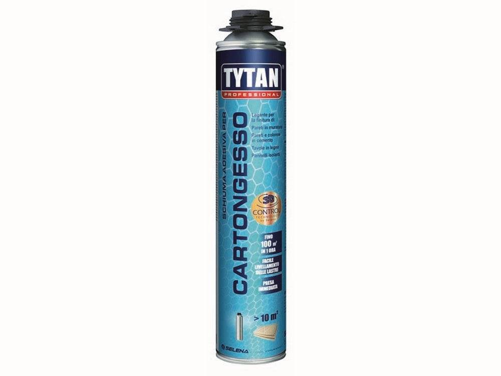 1pz schiuma adesiva per cartongesso a pistola ml. 840 cod:ferx.vit46317