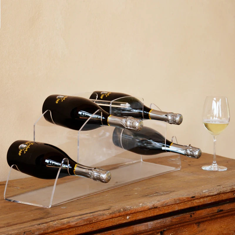 Cantinetta in plexiglass 4 Bottiglie