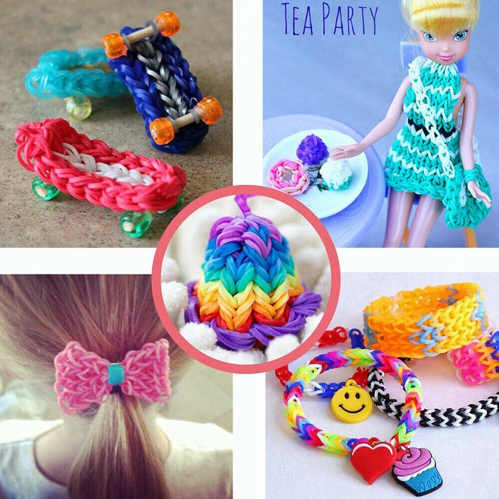 Set braccialetti elastici per bambini con scatola ¨C Minimal ¨C multicolore