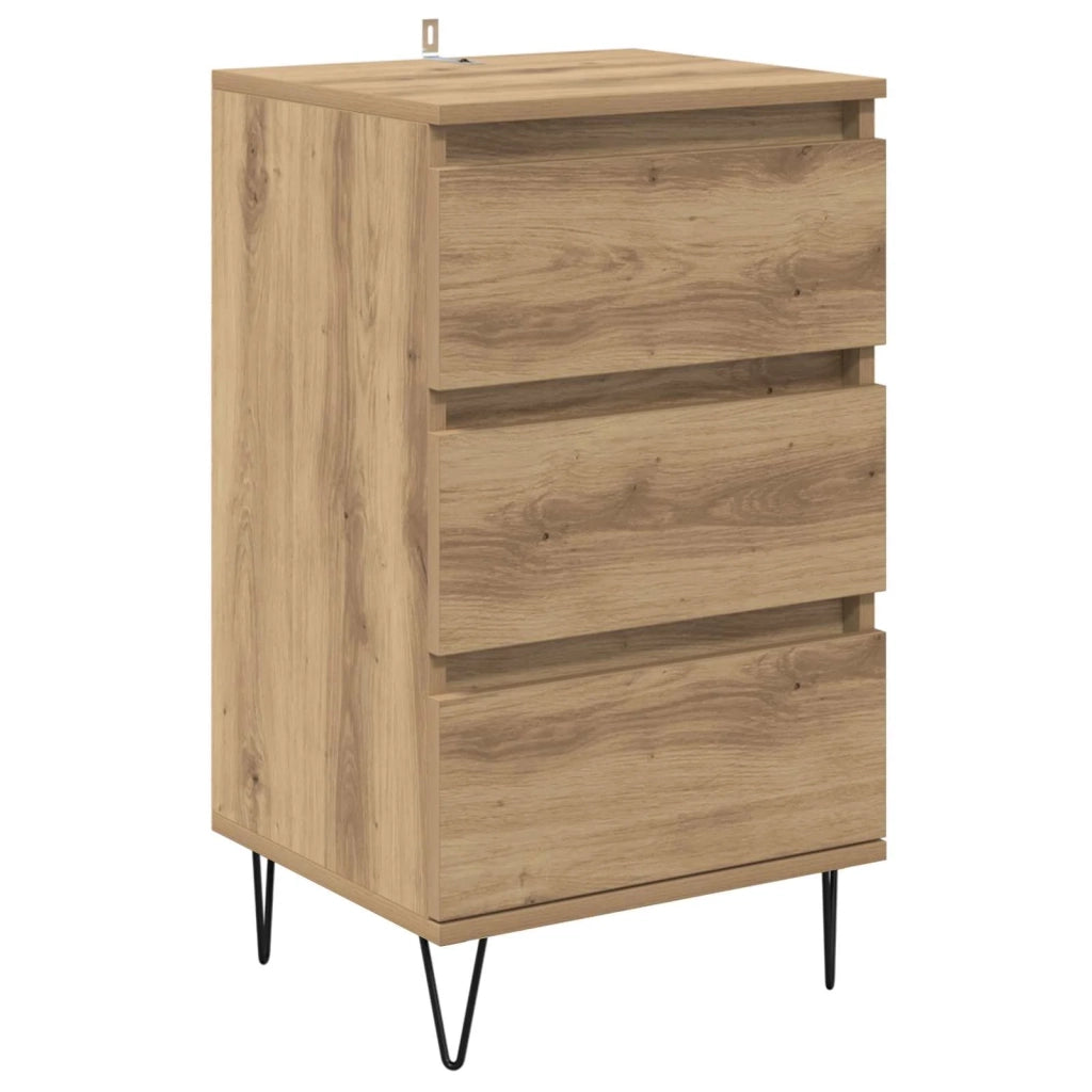 Credenza | Madia | Buffet da pranzo | Armadio da pranzo con cassetto Rovere artigianale 40 x 35 x 70 cm
