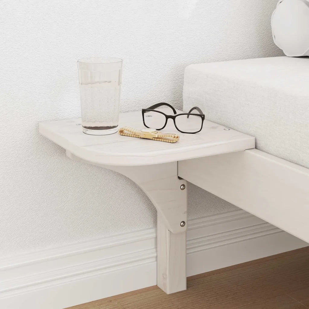 Letto singolo | Letto per adulti | Struttura del letto Bianco 100 x 200 cm Pino massello