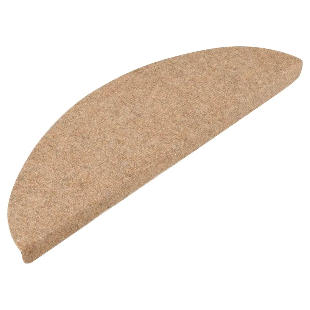 Tappetini Autoadesivi per Scale 30 pz | Gradini per Scale Beige 56x17x3 cm