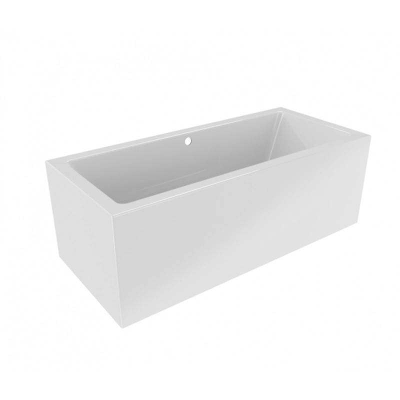 RIHO RETHINK CUBIC Vasca da bagno Plug&Play sinistra 200x90 cm