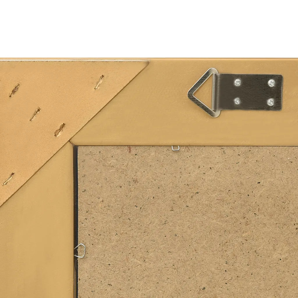 Specchio da Parete Stile Barocco 60x40 cm Oro 320329