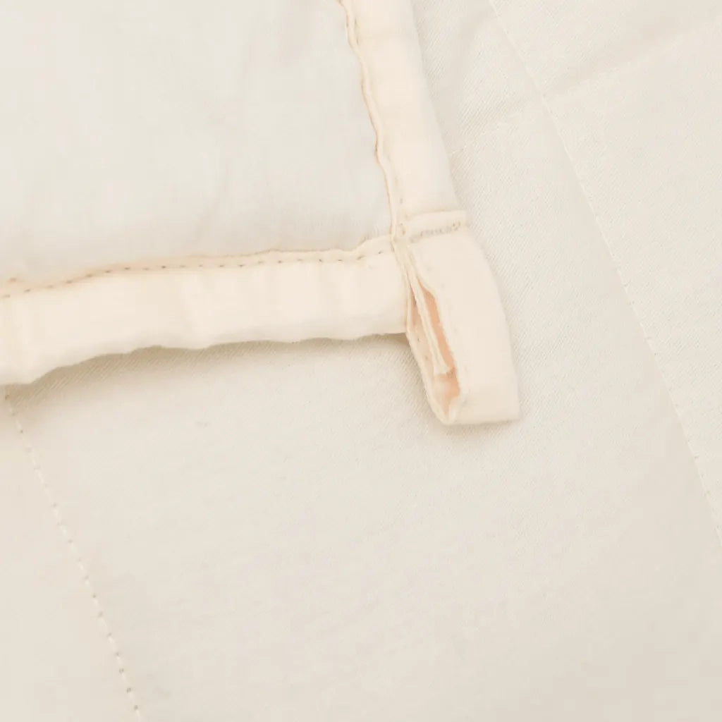 Coperta Ponderata Crema Chiaro 220x240 cm 15 kg Tessuto 3154828