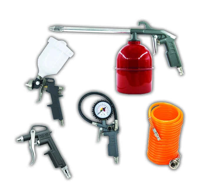 KIT ACCESSORI PER COMPRESSORE IDEAL STAR 5 PEZZI - IDEAL STAR