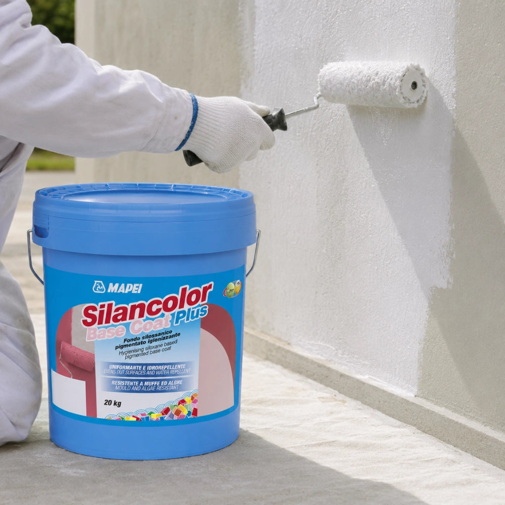 Mapei silancolor base coat plus fondo silossanico igienizzante 20kg