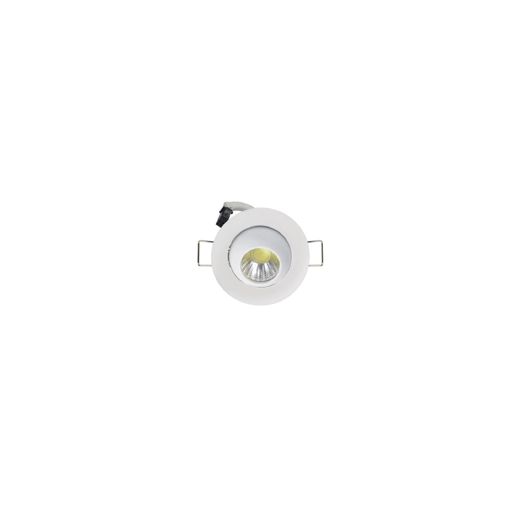 Punto luce led 3w tondo luce fredda 6000k