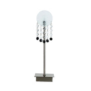 Lampada da tavolo Candellux Luxor cromata G4 29 cm