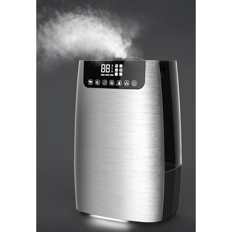 Umidificatore Ruby Aroma 5.0 Plus 400 ml/h – HEPA + carbone, serbatoio 5 L, controllo digitale – ideale per 100 m3 – Tecno Air System