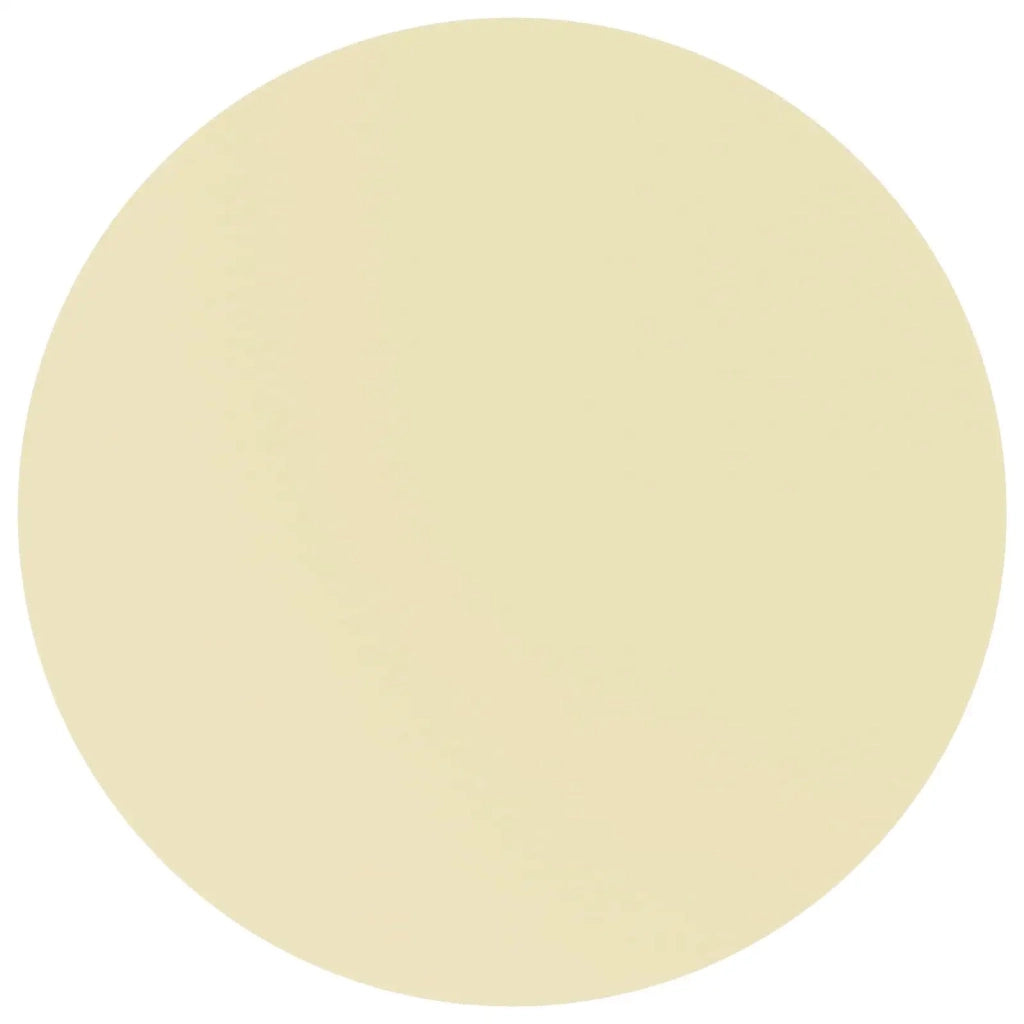 Tovaglia da Tavolo 5 pz Bianco Crema Ø 140 cm Poliestere 42040251