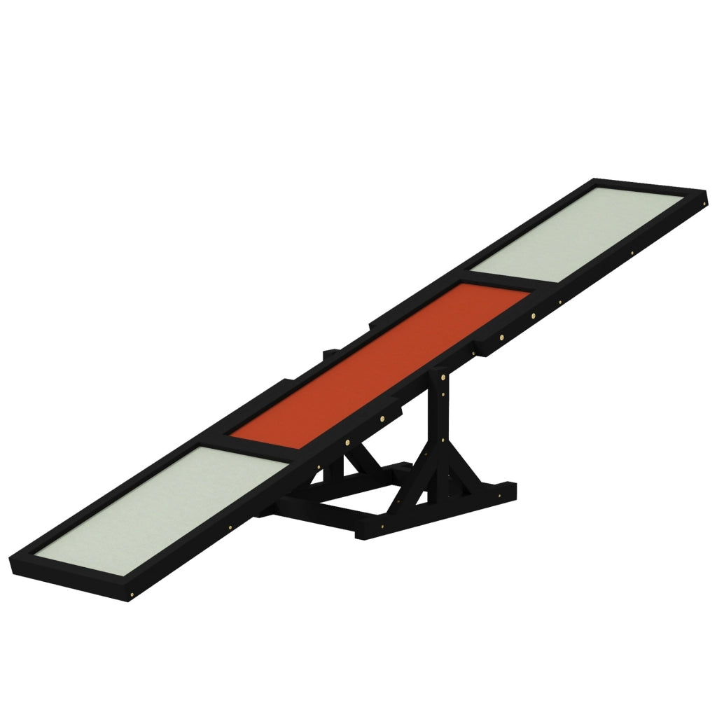 Agility Sport per Cane con Altalena ¨C zephmum ¨C Legno di Abete Grigio Nero