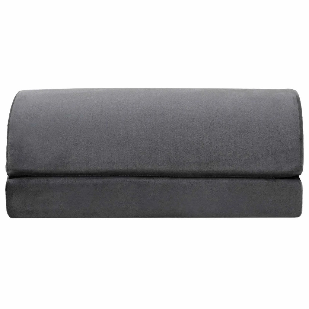 Tinta unita Grigio 44 x 29 x 17 cm Schiuma PU CFW7462535