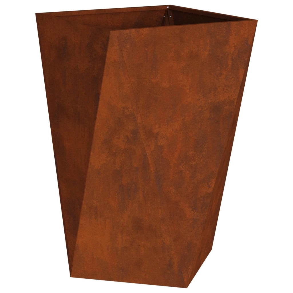 Fioriera 2 pcs Ruggine 50 x 50 x 75 cm
