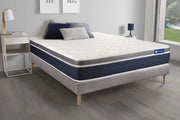 Kit rete e materasso matrimoniale Actilatex confort 140x190cm - Spessore : 26cm - Lattice e memory foam - Moderatamente rigido