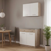 Cucinino Garessio, Cucina un Cassetto, Elettrodomestici non inclusi, Bianco