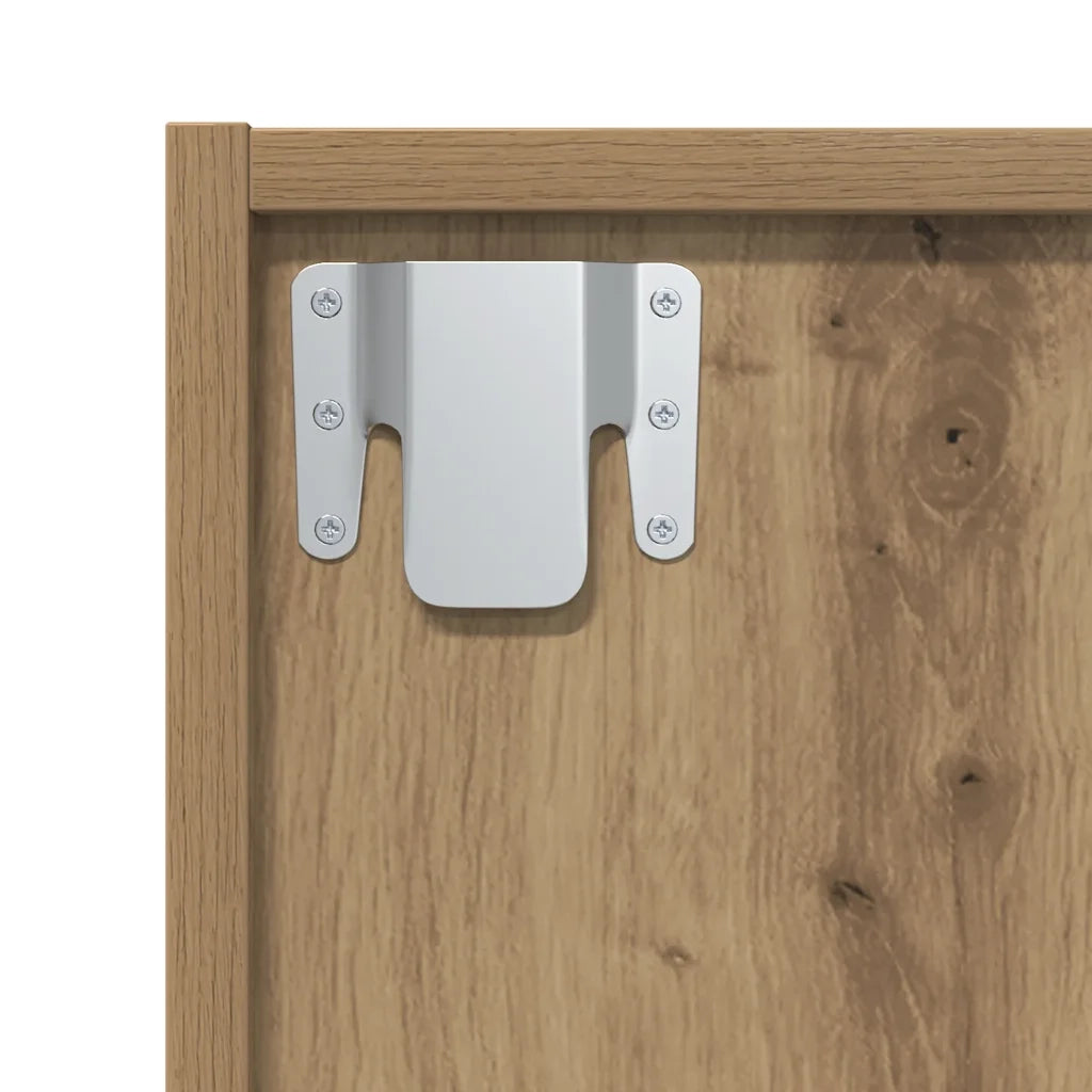 Libreria/Mobile TV Rovere Artigianale 36x30x143 cm Truciolato 855813