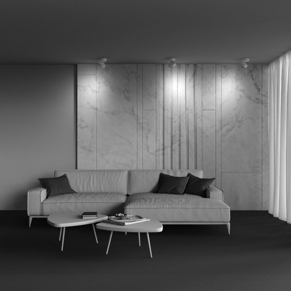 Plafoniera LED Maytoni Onda bianca 12 cm 18W 3000K