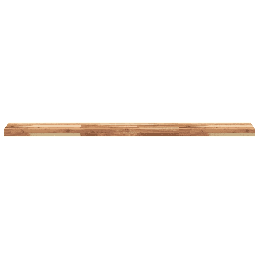 Ripiano a Parete 140x20x4cm Legno Massello Acacia Rifinito Olio 3279595