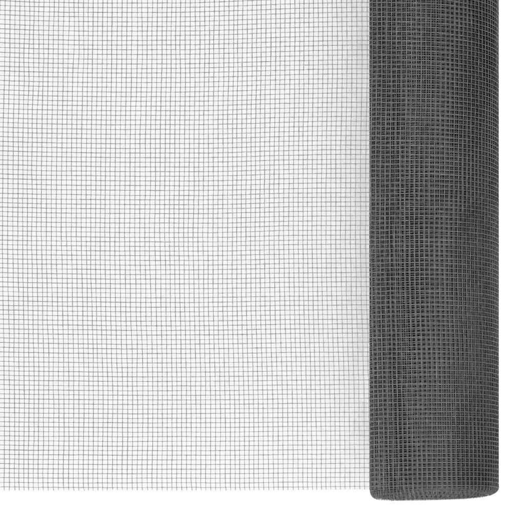 Zanzariera in Fibra di Vetro 80x2000 cm Nera CFW1971115