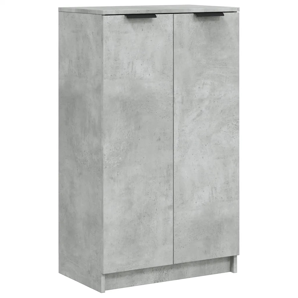 Scarpiera | Mobile per scarpe Grigio Cemento 59x35x100,5 cm in Legno Multistrato